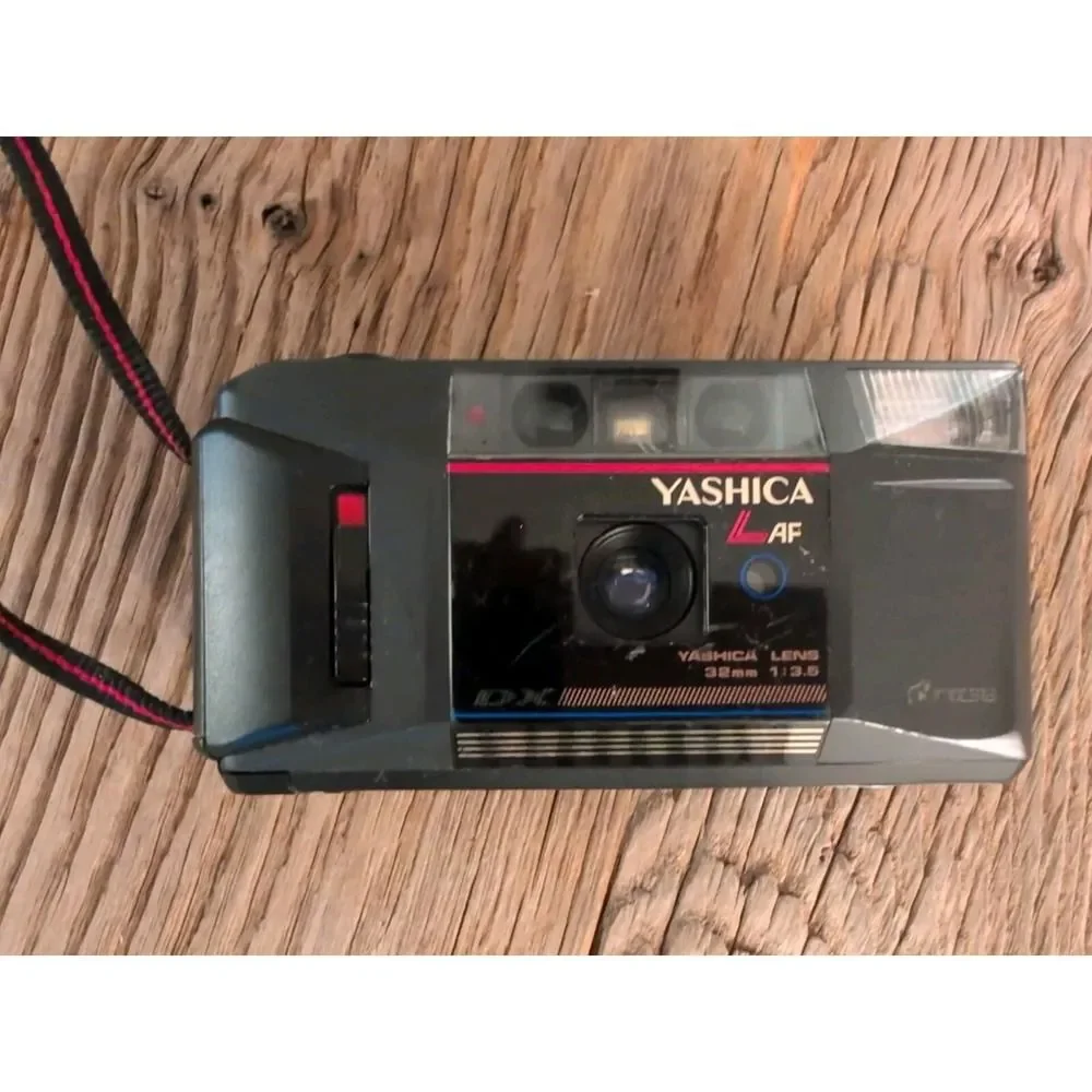 Yashica Kyocera L AF DATE DX 35mm Point & Shoot Film Camera Japan Parts Only